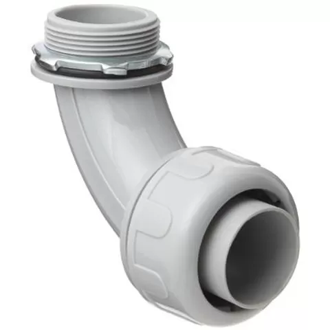 3/4" NON-METALLIC 90DEG ELBOW
CONNECTOR #750-NMLT9075