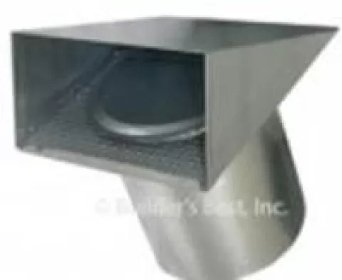 5" GALVANIZED FRESH AIR INTAKE
#112467