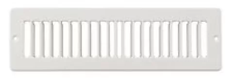 MFTSG122W 12X2 TOE SPACE GRILLE
WHITE