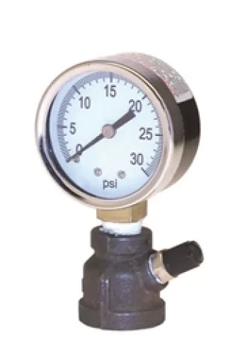 1" LEAK TEST GAUGE 0-30 PSI