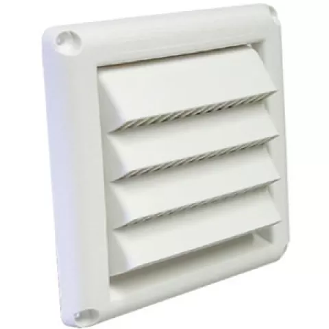 4" WHITE FRESH AIR INTAKE #110751