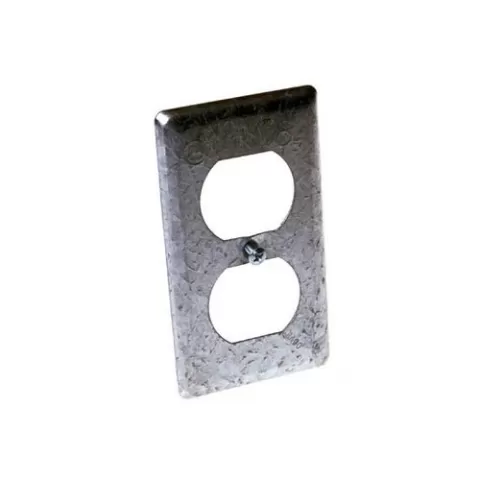 620-252 TWO DUPLEX RECEPTACLE COVER