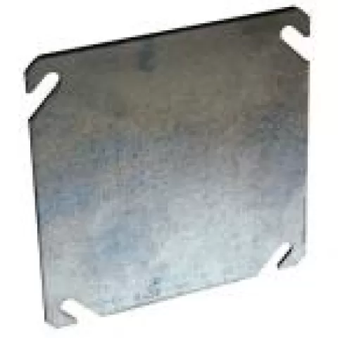 7606 4X4 BLANK ELECTRICAL BOX COVER