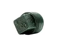 3/4" SQ HEAD BLK MALL PLUG 